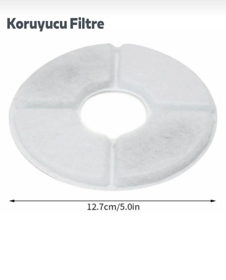 Gri Çiçekli Kedi Su Pınarı - Görsel 5