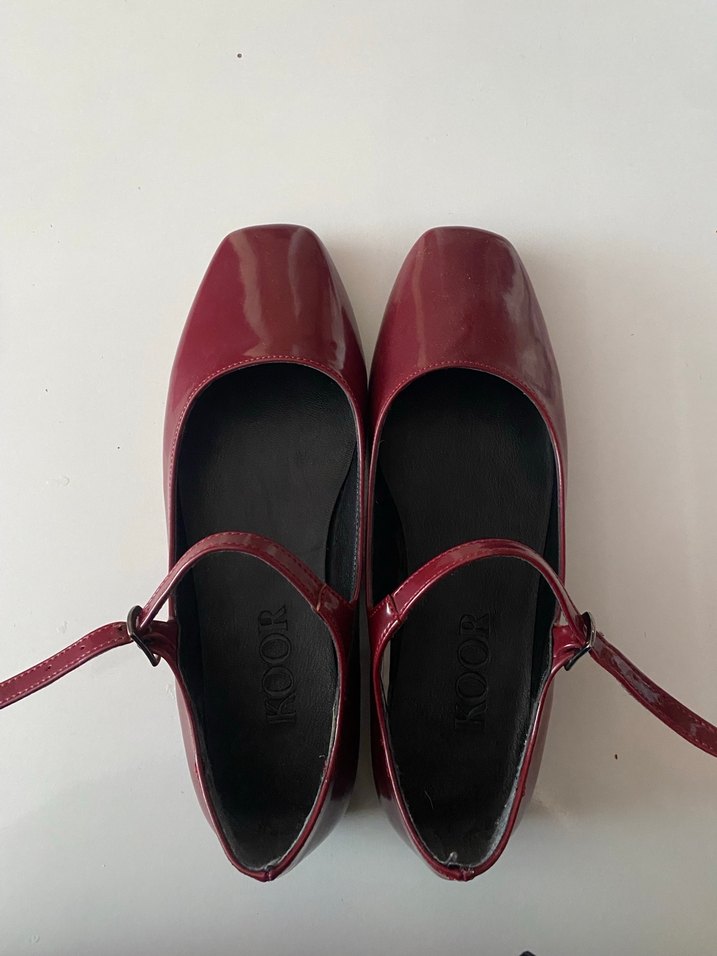 Bordo Tokalı Kadın Babet - Görsel 2