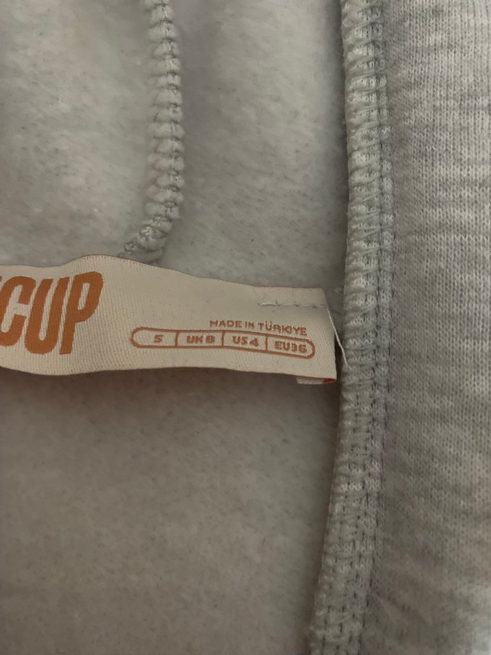 Gri Fermuarlı Kadın kısa hırka - Görsel 3