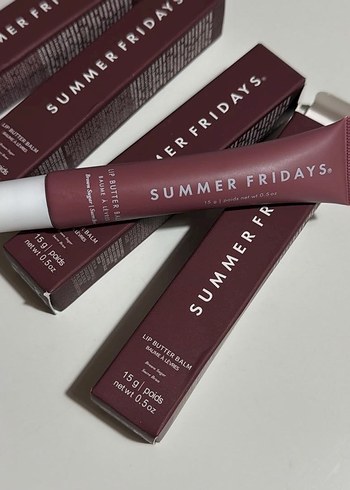 Summer Friday brown sugar lip balm - Görsel 3