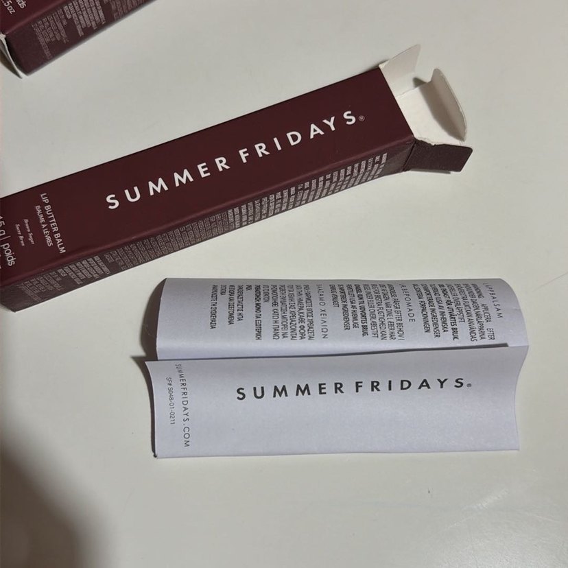 Summer Friday brown sugar lip balm - Görsel 4