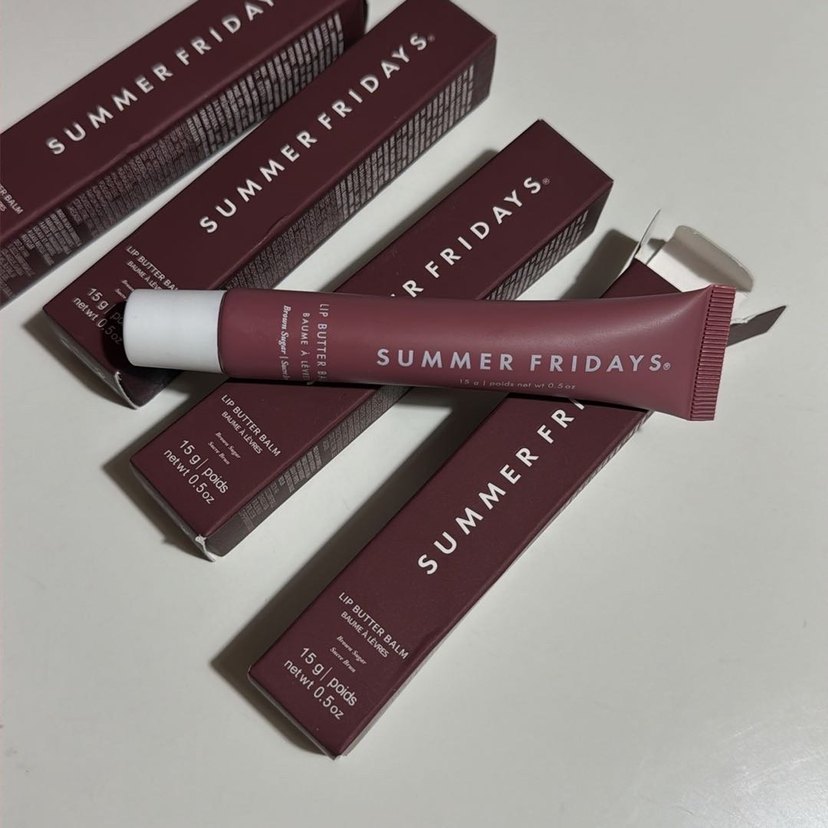 Summer Friday brown sugar lip balm - Görsel 5