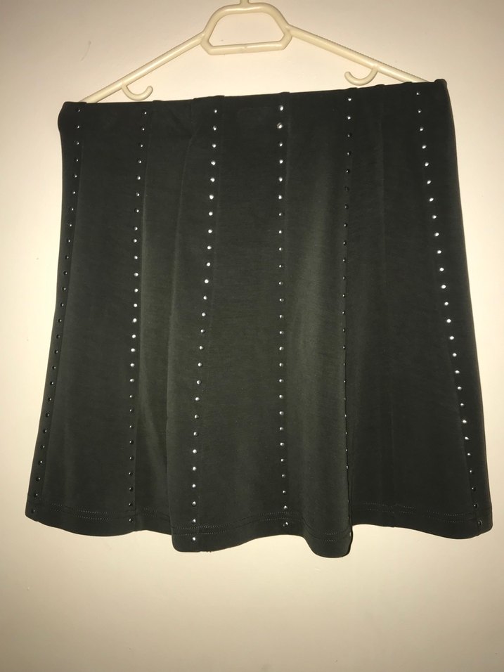 Taş detaylı etek - Görsel 2