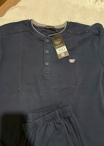 Erkek lacivert Baskılı Normal Boy Atlet - Görsel 4