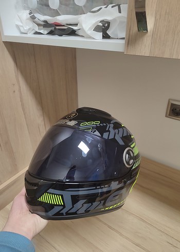 Tertemiz Kask. İnerkom + Siyah Vizör ile birlikte verilecektir. - Görsel 4