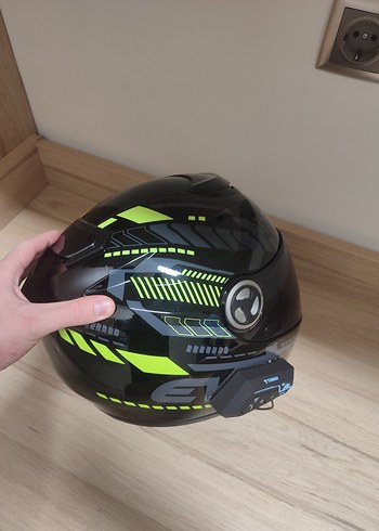 Tertemiz Kask. İnerkom + Siyah Vizör ile birlikte verilecektir. - Görsel 3