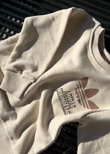 Kahve Krem Adidas Eşofman Takım | Unisex - Görsel 10