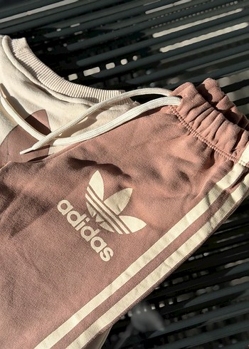 Kahve Krem Adidas Eşofman Takım | Unisex - Görsel 6