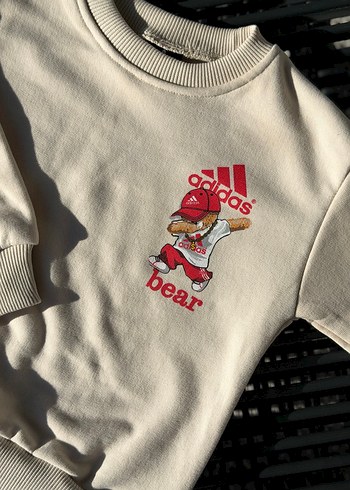 Adidas Kırmızı Eşofman Takımı - Görsel 6