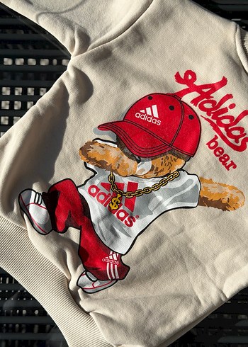 Adidas Kırmızı Eşofman Takımı - Görsel 5