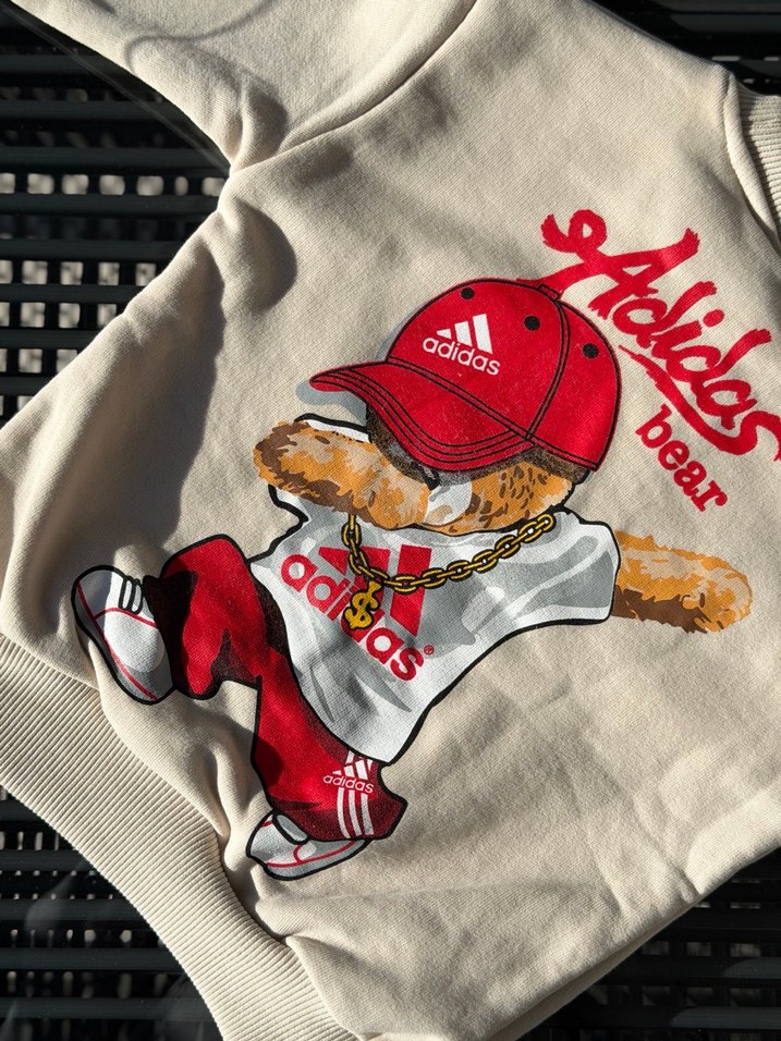 Adidas Kırmızı Eşofman Takımı - Görsel 5