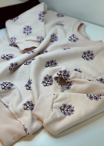  ÇİÇEK DESENLİ TAKIM - Görsel 7