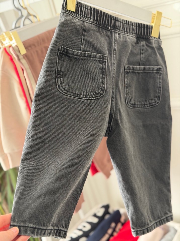 Antrasit Balon Kot Pantolon Rahat Kesim - Görsel 4