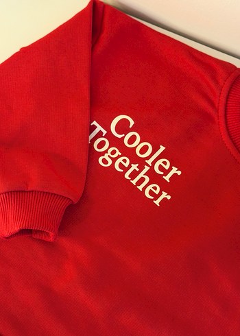 Erkek Çocuk Kırmızı Sweatshirt ve Siyah Eşofman - Görsel 4