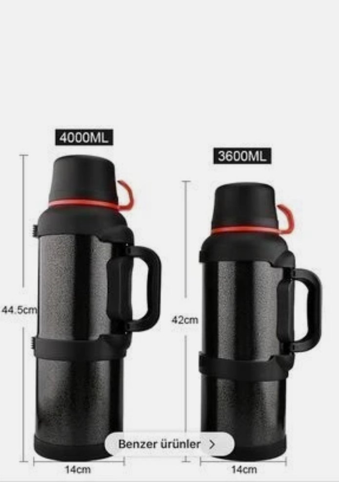 4 Litre Paslanmaz Çelik Dağcı Termosu - Görsel 4