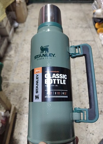 Stanley Classic Khaki Termos 1.9 Lt - Görsel 2