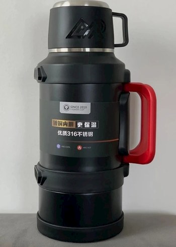 Safe 3.2 Litre Termos  Paslanmaz Çelik Termos - Görsel 2