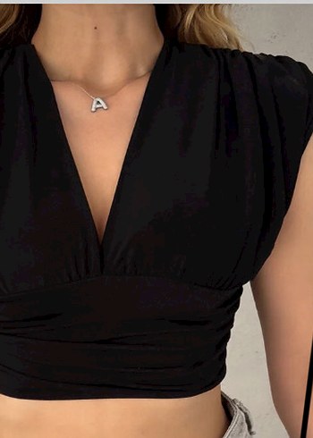 Kruvaze Yılan Desenli Kemerli Deri Mini Yelek - Görsel 2