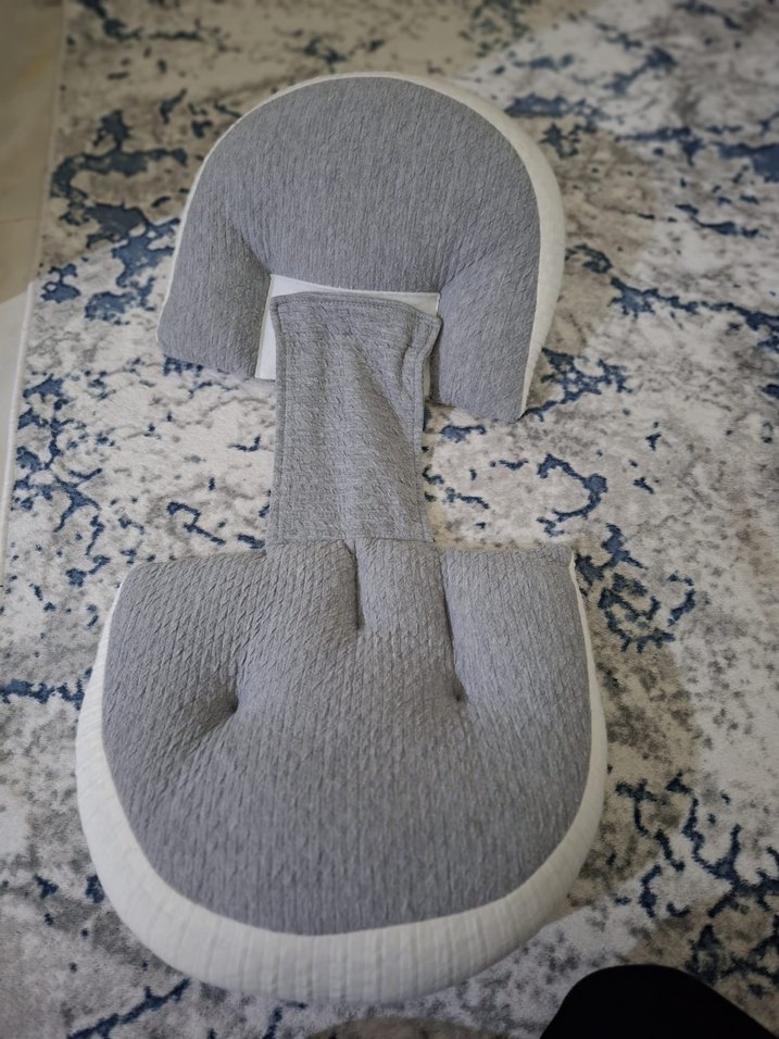 Gri Desensiz Hamile ve Emzirme Yastığı - Görsel 4