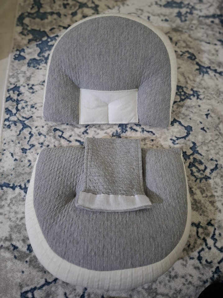 Gri Desensiz Hamile ve Emzirme Yastığı - Görsel 3