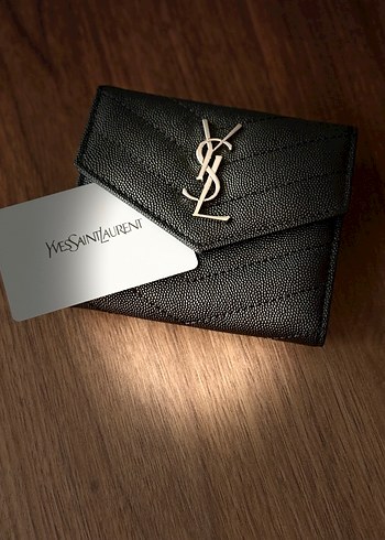 ÜRÜN SERTİFİKALI YVES SAİNT LAURENT CÜZDAN - Görsel 8