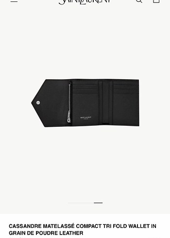 ÜRÜN SERTİFİKALI YVES SAİNT LAURENT CÜZDAN - Görsel 9