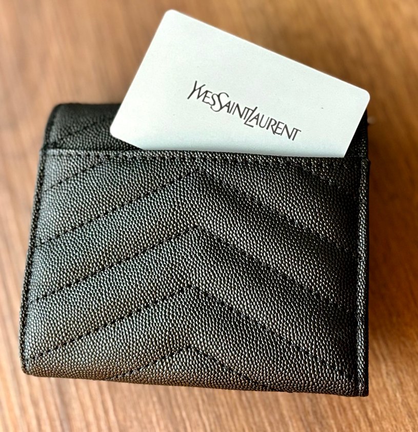 ÜRÜN SERTİFİKALI YVES SAİNT LAURENT CÜZDAN - Görsel 2