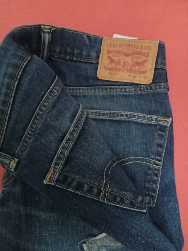Erkek levis Regular Fit Günlük Kot Pantolon - Görsel 3