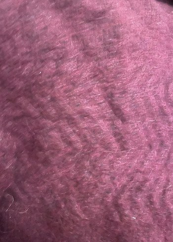 Vakko Bordo Kadın Yün Örgü Kazak - Görsel 3