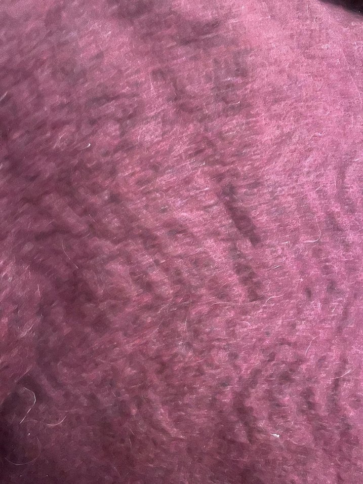 Vakko Bordo Kadın Yün Örgü Kazak - Görsel 3