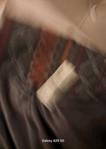 Desenli Bohem Gri Kadın Kaban - Görsel 3