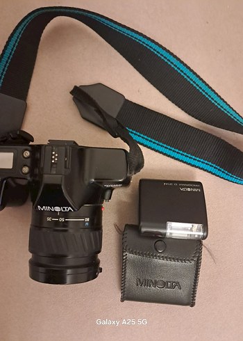 Minolta filimli flaşlı fotoğraf makinesi. - Görsel 4