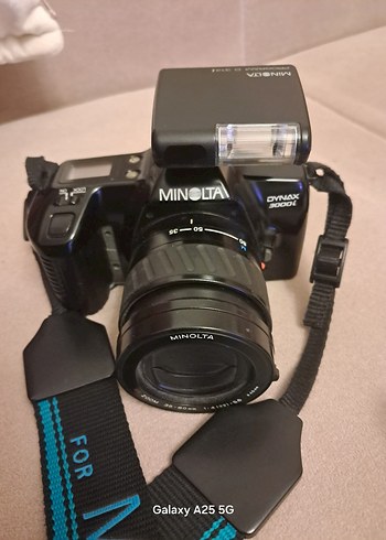 Minolta filimli flaşlı fotoğraf makinesi. - Görsel 2