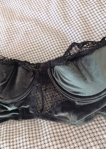 Haki yeşili büstiyer - Görsel 2