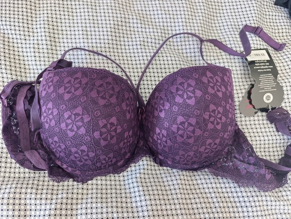 Koyu Mor Sütyen - Görsel 2