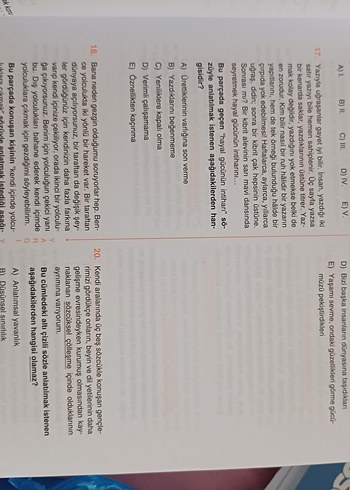 KPSS Genel Yetenek Türkçe Soru Bankası 1400 Soru - Görsel 3