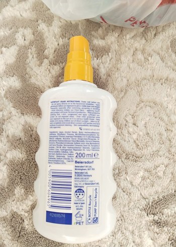 Nivea Sun SPF 50+ Hassas Cilt Koruyucu Sprey - Görsel 2