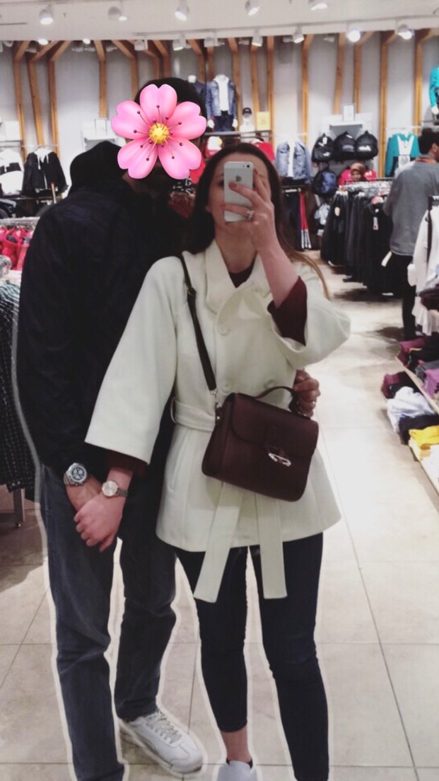 Düğmeli Beyaz Midi Kaban - Görsel 4