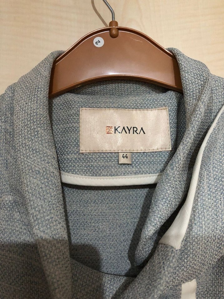 Kayra Uzun Kap, Düğmeli, Gevşek Kesim - Görsel 2