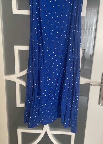 Mavi Uzun Salaş Elbise - Görsel 3