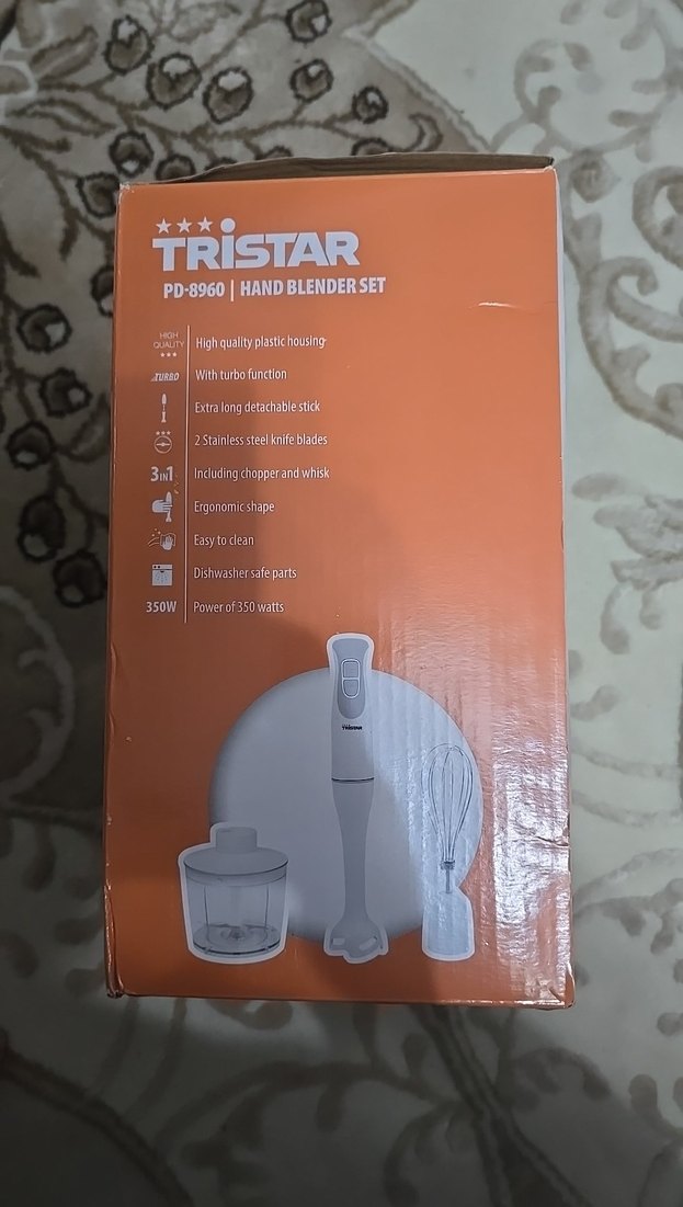 Tristar PD-8960 350W El Blender Seti Beyaz - Görsel 4