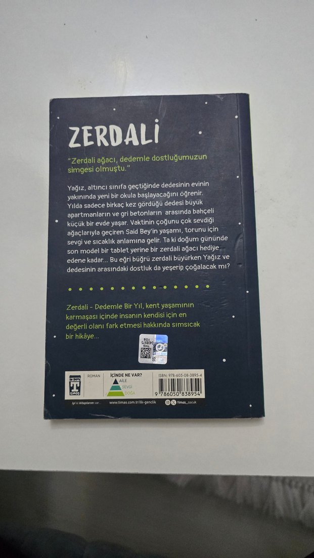 Zerdali - Dedemle Bir Yıl Romanı - Görsel 2
