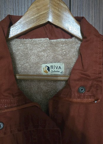 Düğmeli Kahverengi Süet Midi Kadın Ceket - Görsel 2