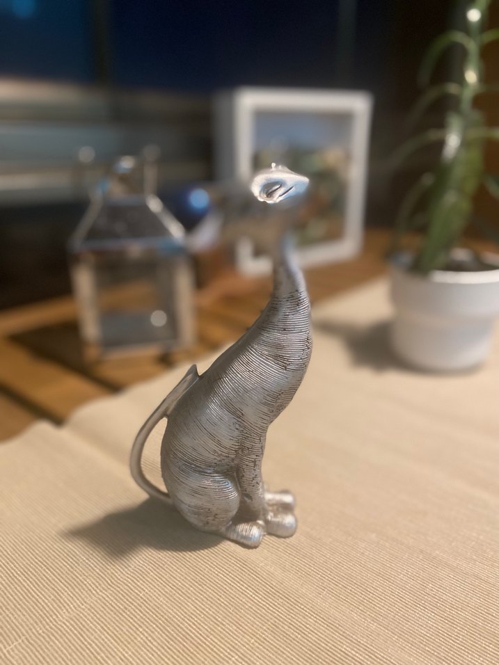 Gri Kedi Figürin - Görsel 2