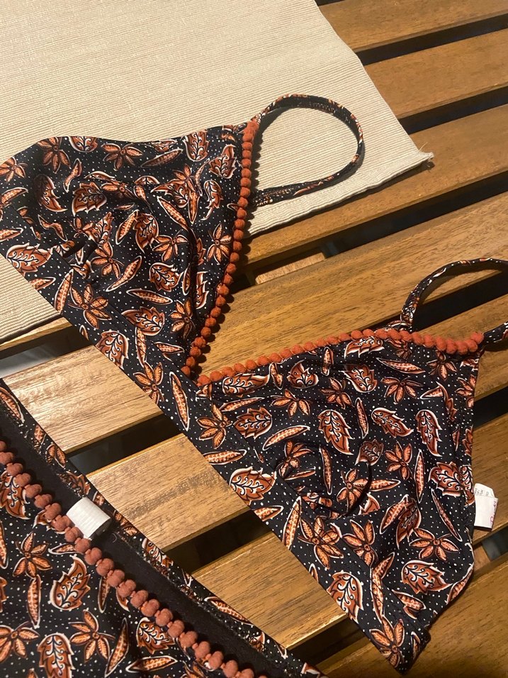 Detaylı Bohem Desenli Bikini - Görsel 3