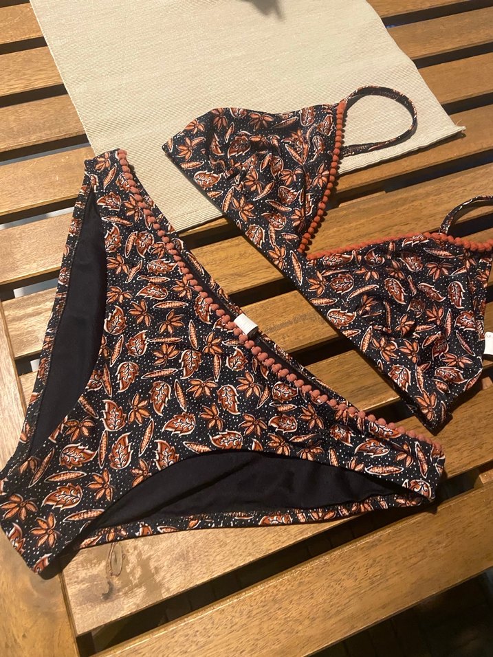 Detaylı Bohem Desenli Bikini - Görsel 2