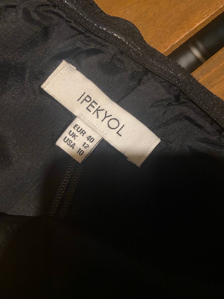 Siyah Bantlı Straplez Mini Büstiyer - Görsel 3