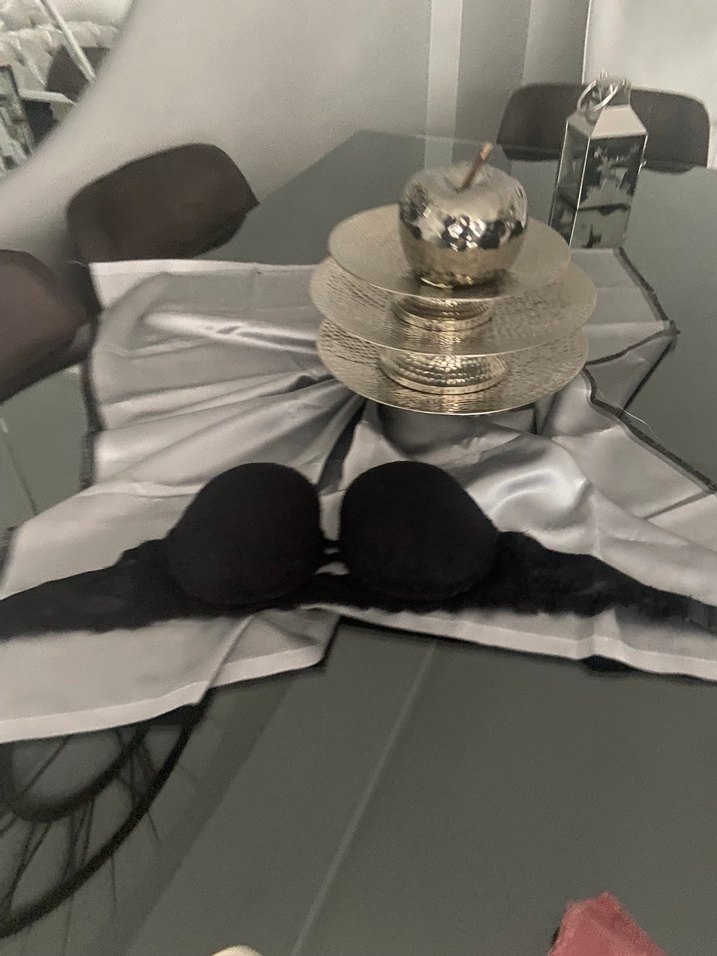 Gotik Siyah Dantel Sütyen - Görsel 2