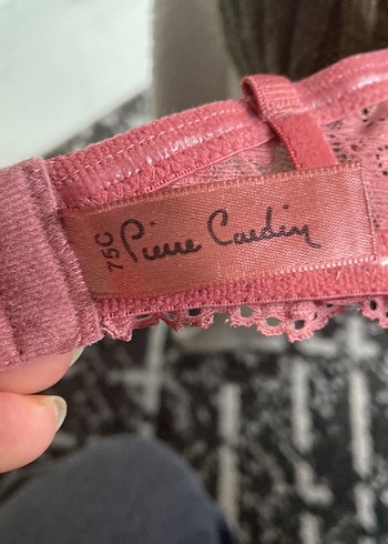 Koyu Pembe Dantelli Bohem Sütyen - Görsel 3