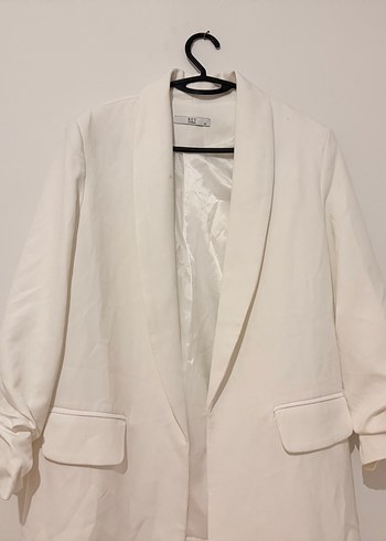 Zara Ekru Oversize Siklik